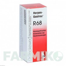ГЕРПЕС ГАСТРЕУ (HERPES GASTREU) краплі для перорального застосування 50 мл - Гомеопатія DR.RECKEWEG