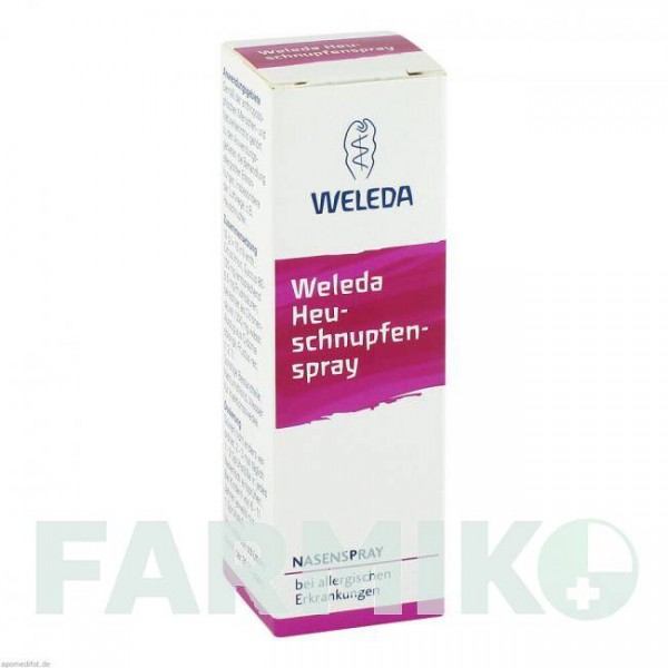 ХУШНУПФЕНСПРЕЙ (HEUSCHNUPFENSPRAY) назальний спрей 20 мл - Гомеопатія WELEDA
