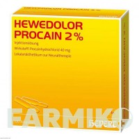 ХЕВЕДОЛОР (HEWEDOLOR) 2% ампули 100 шт - Прокаїн HEVERT