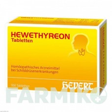 ГЕВЕТИРЕОН (HEWETHYREON) таблетки 100 шт - Гомеопатия HEVERT
