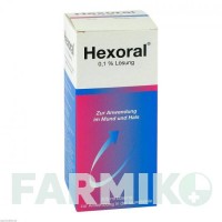 ГЕКСОРАЛ (HEXORAL) 0,1% раствор 200 мл - Гексетидин JOHNSON & JOHNSON