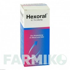 ГЕКСОРАЛ (HEXORAL) 0,1% раствор 200 мл - Гексетидин JOHNSON & JOHNSON