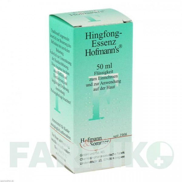 ХИНГФОНГ (HINGFONG) эссенция 50 мл - Тонизирующие вещества, Другое HOFMANN & SOMMER