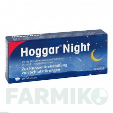 ХОГГАР (HOGGAR) таблетки 10 шт - Доксиламин STADA