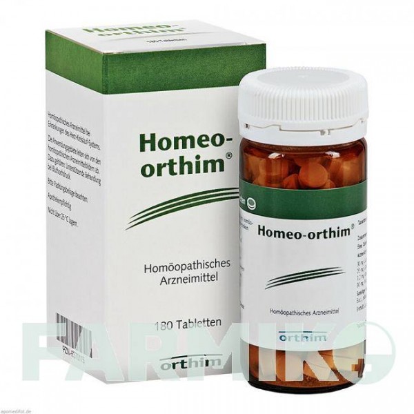 ГОМЕО ОРТИМ (HOMEO ORTHIM) таблетки 180 шт - Гомеопатия SCHUCK
