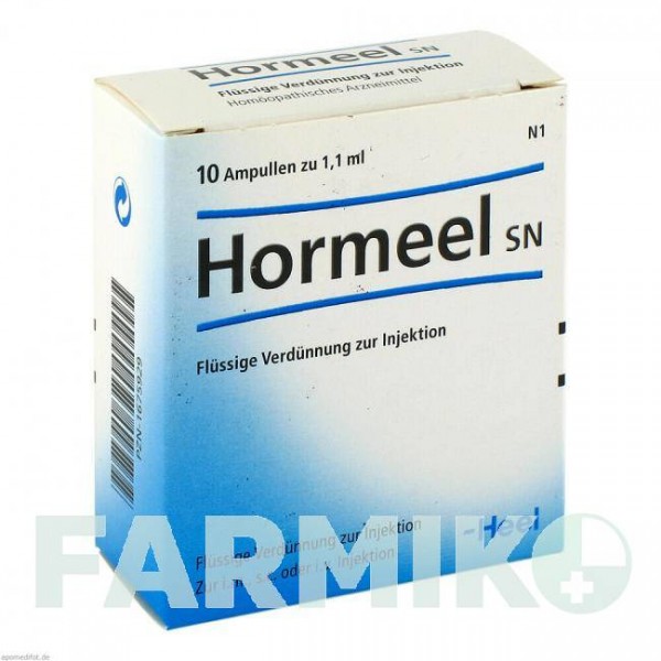 ГОРМЕЛЬ (HORMEEL) ампули 10 шт - Гомеопатія BIOLOGISCHE HEILMITTEL HEEL
