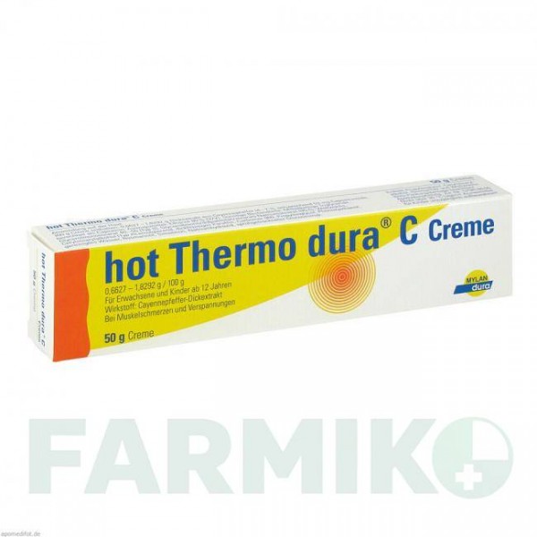 ХОТ ТЕРМО (HOT THERMO) крем 50 г - Плоды перца VIATRIS