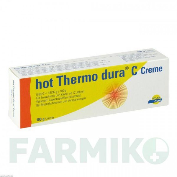 ХОТ ТЕРМО (HOT THERMO) крем 100 г - Плоди перцю VIATRIS