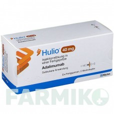 ХУЛІО (HULIO) 40 мг/0,8 мл розчин 2 шт - Адалімумаб VIATRIS