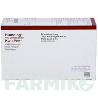 ХУМАЛОГ (HUMALOG) 100 ОД/мл розчин 10 шт - Інсулін лізпро ABACUS MEDICINE