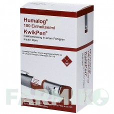 ХУМАЛОГ (HUMALOG) 100 ОД/мл розчин 10 шт - Інсулін лізпро DOCPHARM