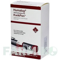 ХУМАЛОГ (HUMALOG) 100 ЕД/мл раствор 10 шт - Инсулин лизпро DOCPHARM