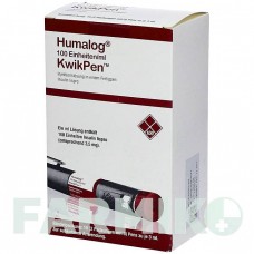 ХУМАЛОГ (HUMALOG) 100 ОД/мл розчин 10 шт - Інсулін лізпро DOCPHARM
