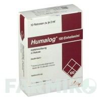 ХУМАЛОГ (HUMALOG) 100 ОД/мл розчин 10x3 мл - Інсулін лізпро KOHLPHARMA