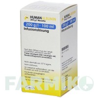 ХЬЮМЕН АЛЬБУМІН (HUMAN ALBUMIN) 200 г/л розчин 100 мл - Альбумін TAKEDA