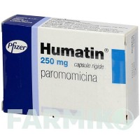ХУМАТИН (HUMATIN) капсули 28 шт - Паромоміцин ACA MULLER-ADAG PHARMA