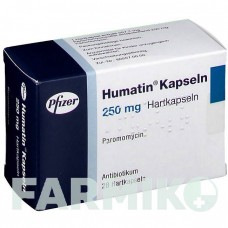 ХУМАТИН (HUMATIN) капсулы 28 шт - Паромомицин ORIFARM