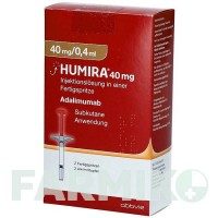 ХУМІРА (HUMIRA) 40 мг/0,4 мл розчин 2 шт - Адалімумаб ABACUS MEDICINE