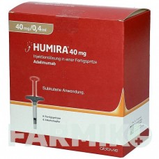 ХУМІРА (HUMIRA) 40 мг/0,4 мл розчин 2 шт - Адалімумаб CC PHARMA