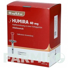 ХУМИРА (HUMIRA) 40 мг/0,4 мл раствор 2 шт - Адалимумаб EURIMPHARM