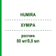 ХУМИРА (HUMIRA) 80 мг/0,8 мл раствор 1 шт - Адалимумаб EURIMPHARM