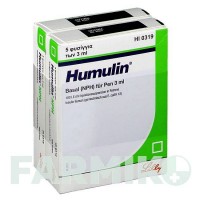 ХУМУЛІН (HUMULIN) суспензія 10x3 мл - Інсулін (людський) EMRA-MED