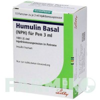 ХУМУЛІН (HUMULIN) суспензія 10x3 мл - Інсулін (людський) EURIMPHARM