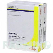 ХУМУЛИН (HUMULIN) раствор 10x3 мл - Инсулин (человеческий) KOHLPHARMA