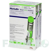 ХУМУЛІН (HUMULIN) суспензія 10 шт - Інсулін (людський) KOHLPHARMA