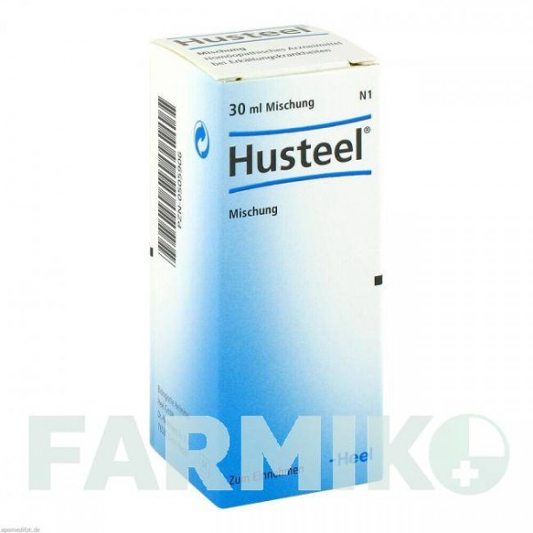 ХУСТИЛ (HUSTEEL) краплі 30 мл - Гомеопатія BIOLOGISCHE HEILMITTEL HEEL