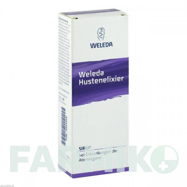ХУСТЕНЕЛІКСИР (HUSTENELIXIER) сироп 100 мл - Активні речовини WELEDA