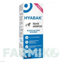ХИАБАК (HYABAK) капли 10 мл - Активные вещества THEA FARMA