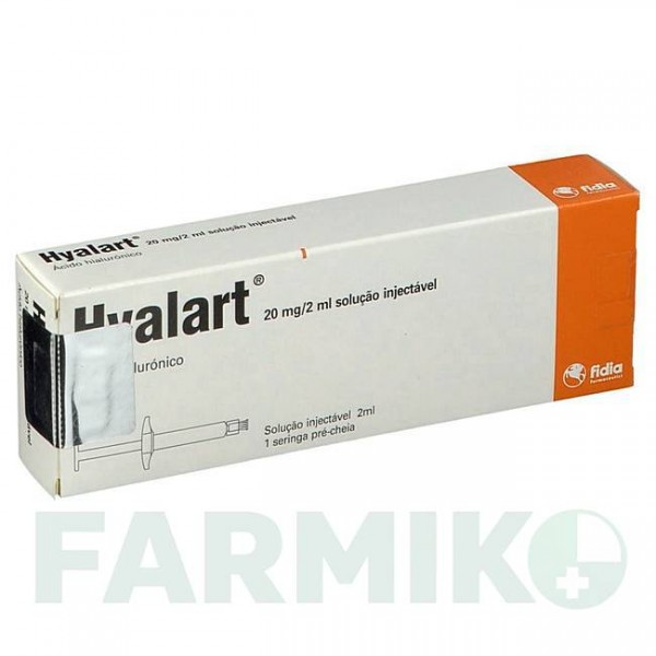 ГІАЛАРТ (HYALART) 20 мг/2 мл розчин 1x2 мл - Гіалуронова кислота DOCPHARM