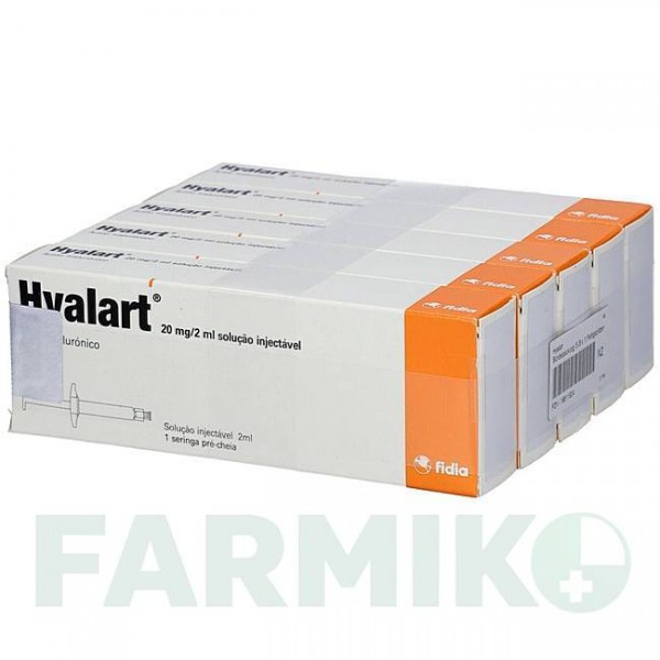ГІАЛАРТ (HYALART) 20 мг/2 мл розчин 5x2 мл - Гіалуронова кислота DOCPHARM