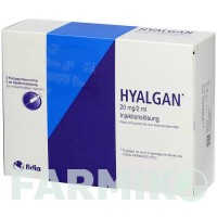 ГІАЛГАН (HYALGAN) 20 мг/2 мл розчин 5x2 мл - Гіалуронова кислота KOHLPHARMA