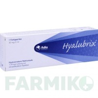 ХИАЛУБРИКС (HYALUBRIX) шприци 1x2 мл - Активные вещества FIDIA PHARMA