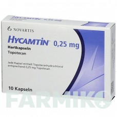 ГИКАМТИН (HYCAMTIN) 0,25 мг капсулы 10 шт - Топотекан HEXAL