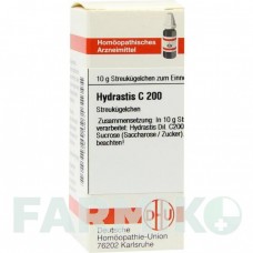 ГИДРАСТИС (HYDRASTIS) C 200 глобули 10 г - Гомеопатия DHU