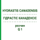 ГІДРАСТІС КАНАДЕНСІС (HYDRASTIS CANADENSIS) Q 1 розчин 15 мл - Гомеопатія GUDJONS
