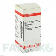 ГИДРАСТИС (HYDRASTIS) D 4 таблетки 80 шт - Гомеопатия DHU