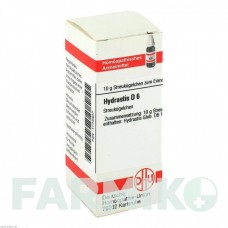 ГИДРАСТИС (HYDRASTIS) D 6 глобули 10 г - Гомеопатия DHU