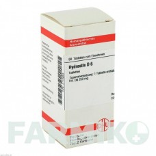 ГИДРАСТИС (HYDRASTIS) D 6 таблетки 80 шт - Гомеопатия DHU