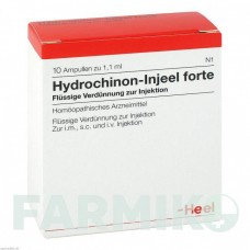 ГІДРОХІНОН (HYDROCHINON) ампули 10 шт - Гомеопатія BIOLOGISCHE HEILMITTEL HEEL