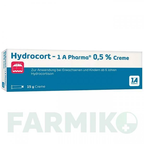 ГІДРОКОРТ (HYDROCORT) 0,5% крем 15 г - Гідрокортизон 1 A PHARMA