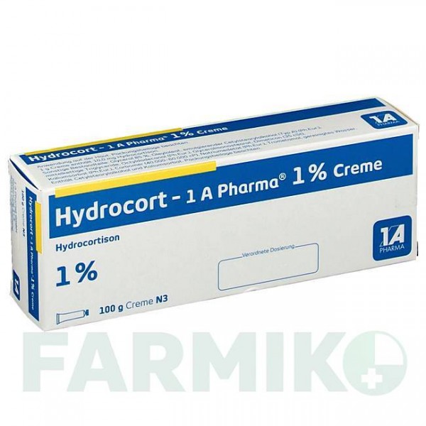ГИДРОКОРТ (HYDROCORT) 1% крем 100 г - Гидрокортизон 1 A PHARMA