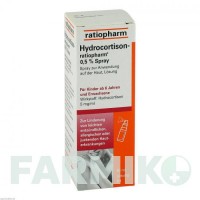 ГИДРОКОРТИЗОН (HYDROCORTISON) 0,5% спрей 30 мл - Гидрокортизон RATIOPHARM