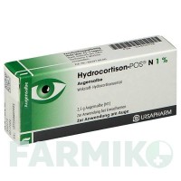ГІДРОКОРТИЗОН (HYDROCORTISON) 1% мазь 2,5 г - Гідрокортизон URSAPHARM