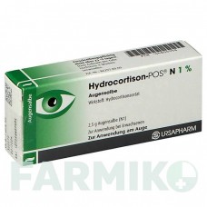 ГИДРОКОРТИЗОН (HYDROCORTISON) 1% мазь 2,5 г - Гидрокортизон URSAPHARM