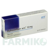 ГІДРОКОРТИЗОН (HYDROCORTISON) 10 мг таблетки 20 шт - Гідрокортизон ACIS