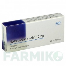 ГІДРОКОРТИЗОН (HYDROCORTISON) 10 мг таблетки 20 шт - Гідрокортизон ACIS